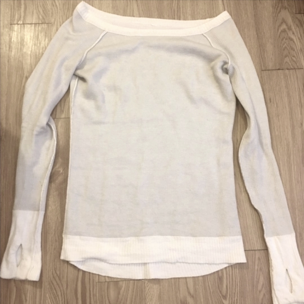 EUC LULULEMON TIME FOR CHAI REVERSIBLE SWEATER
